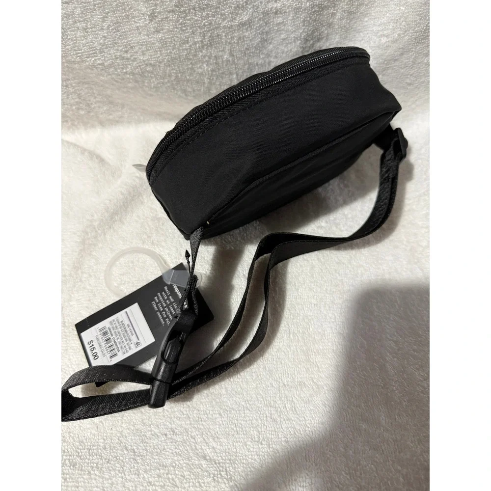 Art Class Girls Fanny Pack Black Waist Bag Belt Bag Adjustable Strap NWT